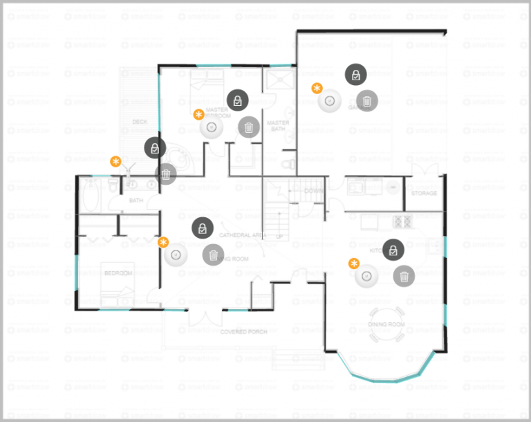 Floorplan with Access Points off